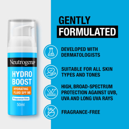 Neutrogena Hydro Boost Hydrating Fluid SPF50 50ml