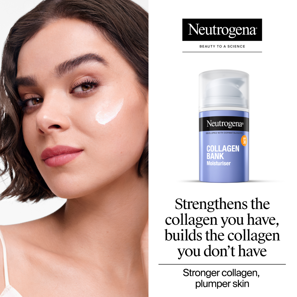 Neutrogena Collagen Bank Moisturiser Sunscreen SPF30 50ml