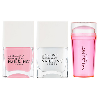 Nails Inc. French Mani Hack Nail Polish Set