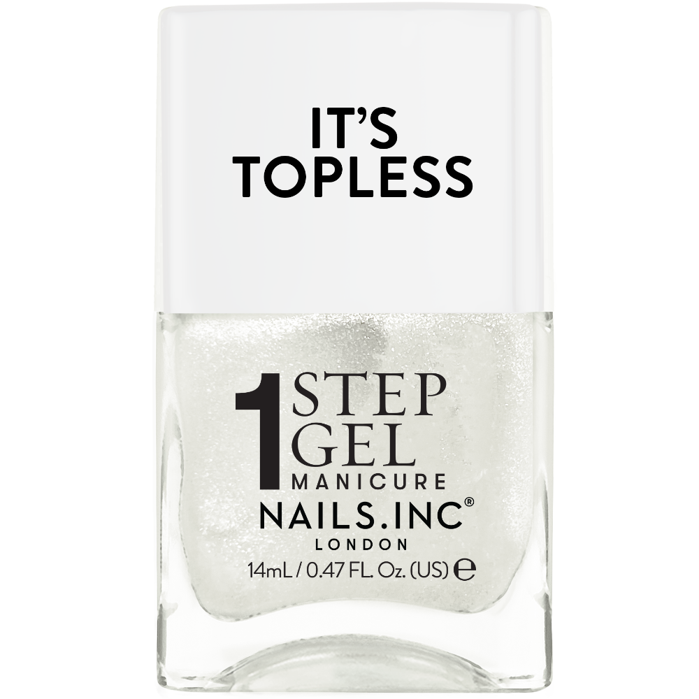 Nails Inc. It's Topless 1-Step Gel Sydney Nail Polish 14ml