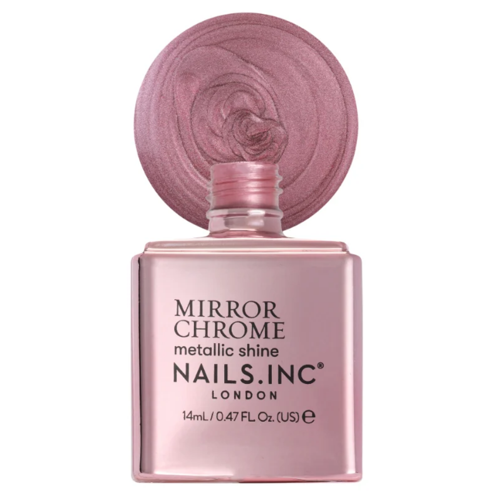 Nails Inc. Mirror Chrome High Shine Metallic You're Being Chromatic Nail Polish 14ml