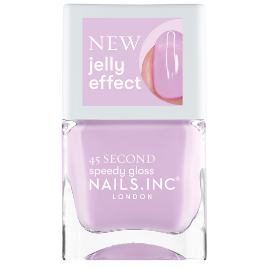 Nails Inc. Jelly Effect 45 Second Speedy Gloss Lilac Nail Polish 14ml