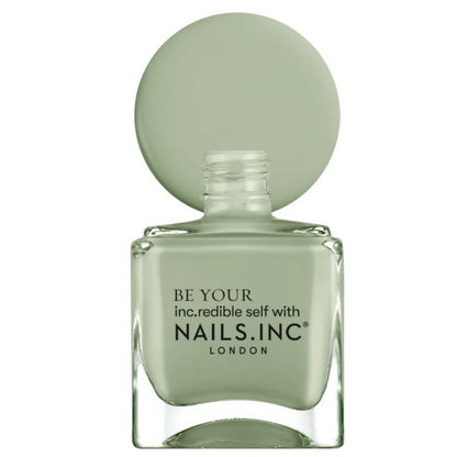 Nails Inc. Matcha Mood Caffeine-Fuelled Nail Polish Duo 2 x 14ml.