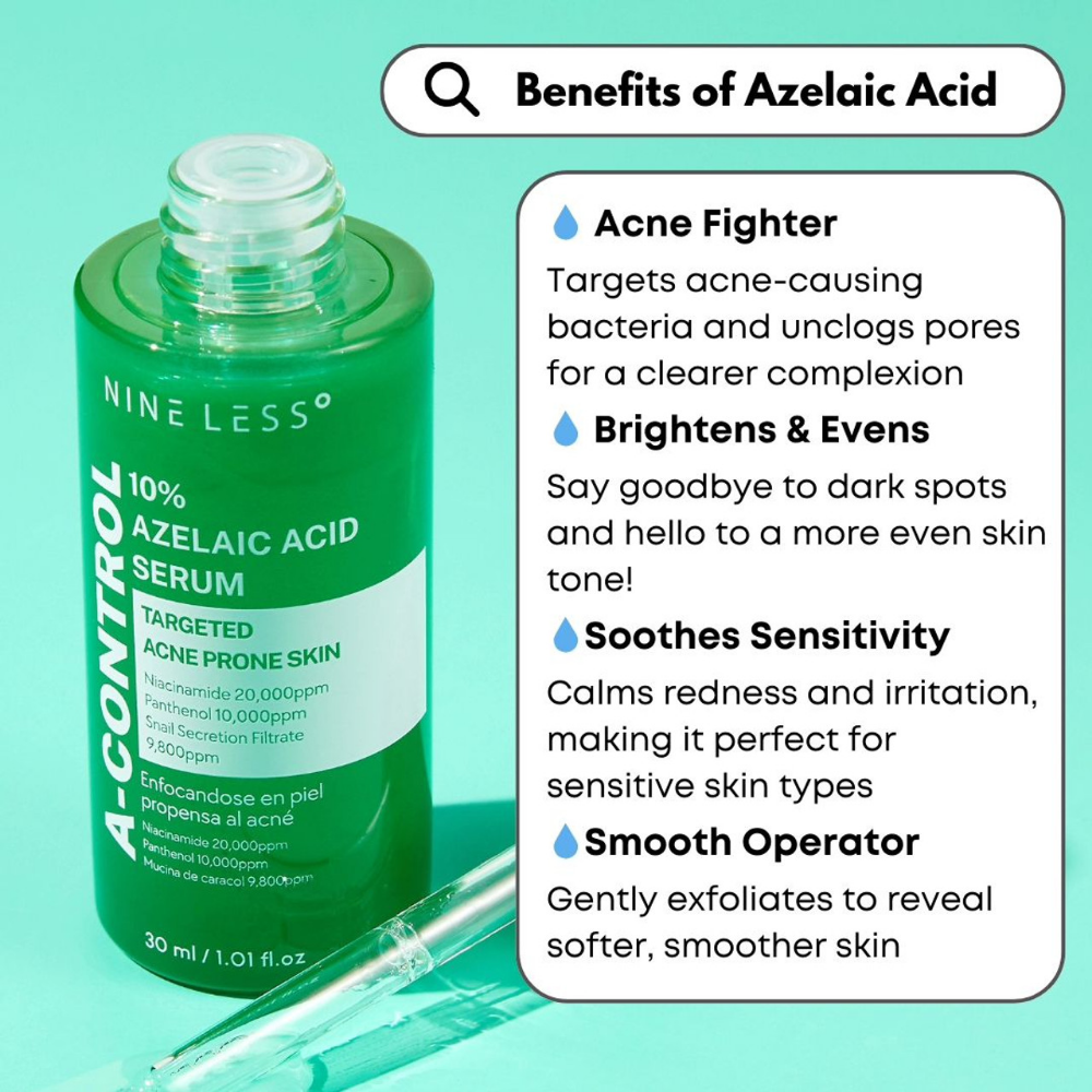 Nineless A-Control 10% Azelaic Acid Serum 30ml