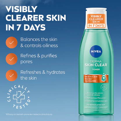 Nivea Derma Skin Clear Toner 200ml