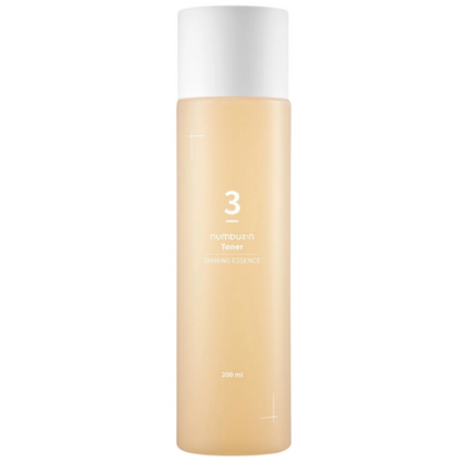 Numbuzin No. 3 Super Glowing Essence Toner 200ml