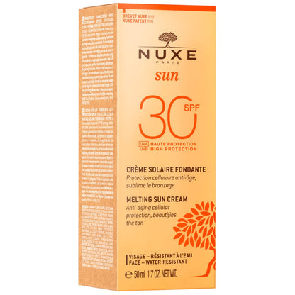 Nuxe Sun Melting Facial Sun Cream SPF30 50ml