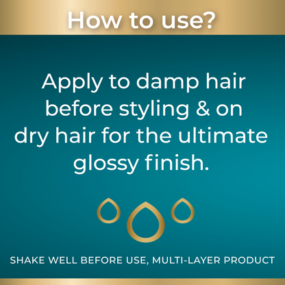 OGX Rescue Fusions 24h Frizz Control Smooth & Sleek Oil 50ml