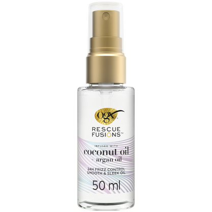 OGX Rescue Fusions 24h Frizz Control Smooth & Sleek Oil 50ml