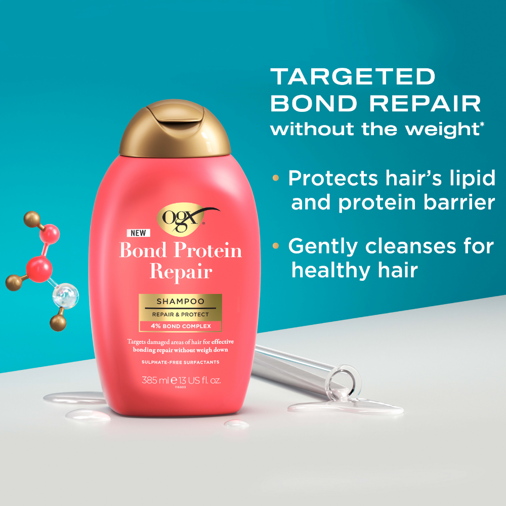 OGX Bond Protein Repair & Protect Shampoo 385ml