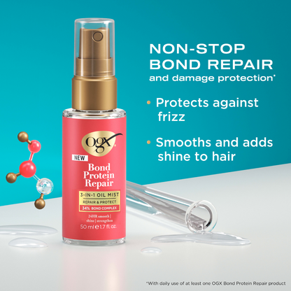 OGX Bond Protein Repair & Protect 3-In-1 Oil Mist 50ml
