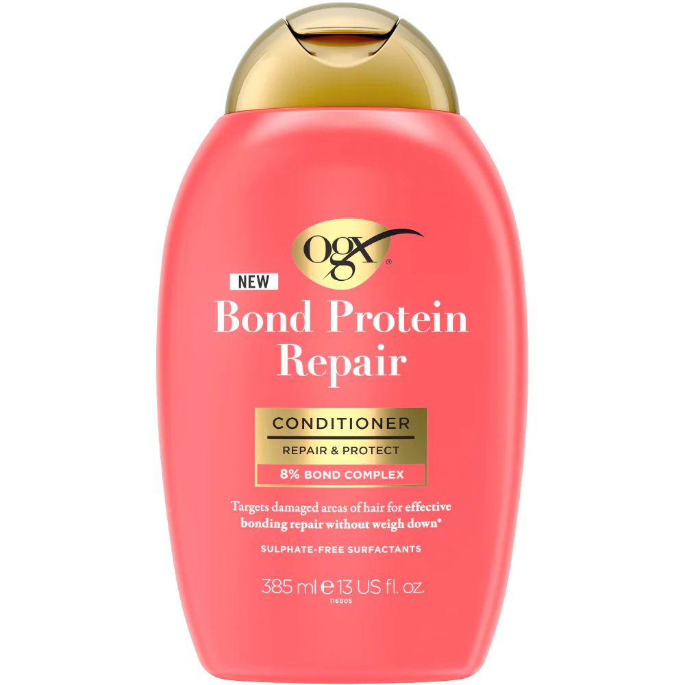 OGX Bond Protein Repair & Protect Shampoo & Conditioner Twin 2 x 385ml