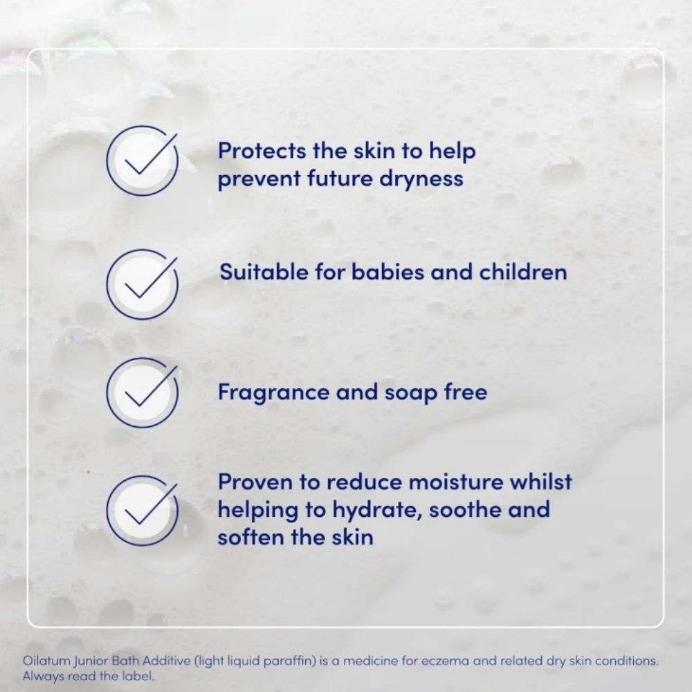 Oilatum Junior Bath Additive for Eczema & Dry Skin 600ml