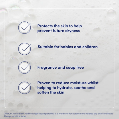 Oilatum Junior Bath Additive for Eczema & Dry Skin 600ml
