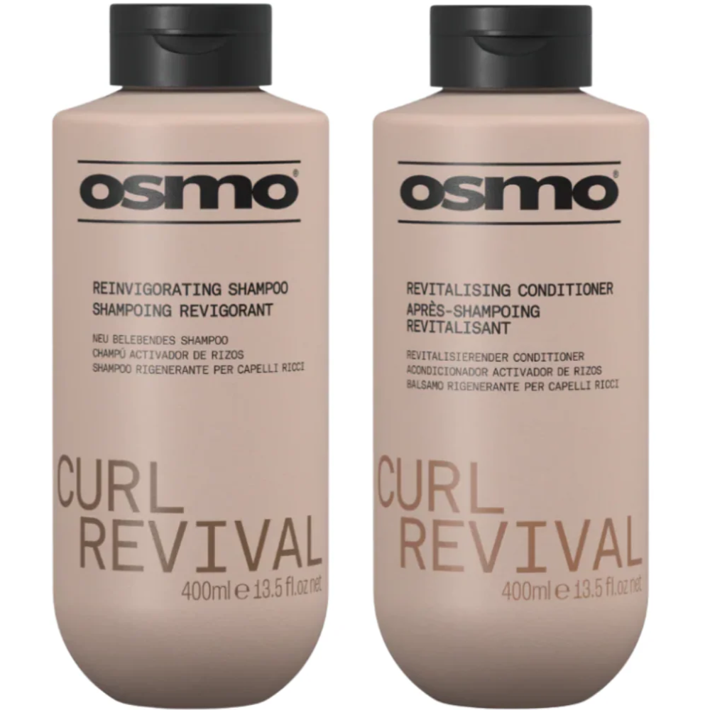 Osmo Curl Revival Reinvigorating Shampoo & Revitalising Conditioner Twin 2 x 400ml