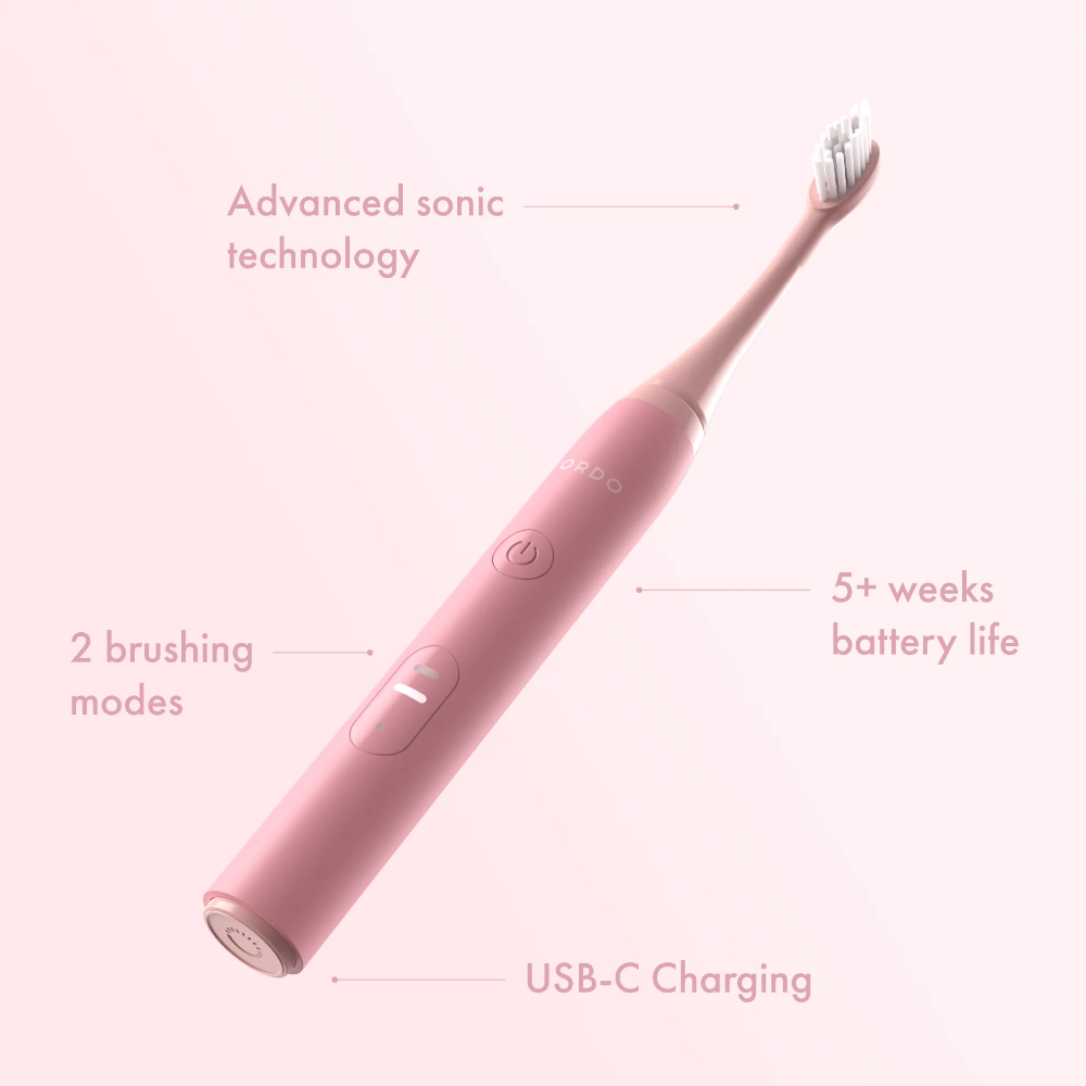 Ordo Sonic Lite Electric Toothbrush Petal