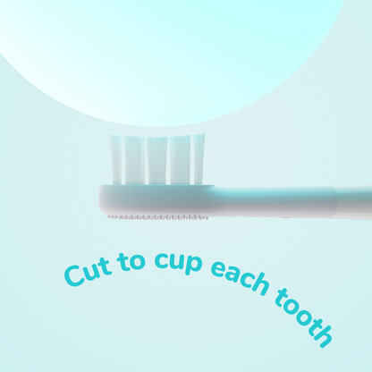 Ordo Sonic Kids Brush Heads White Pack of 4