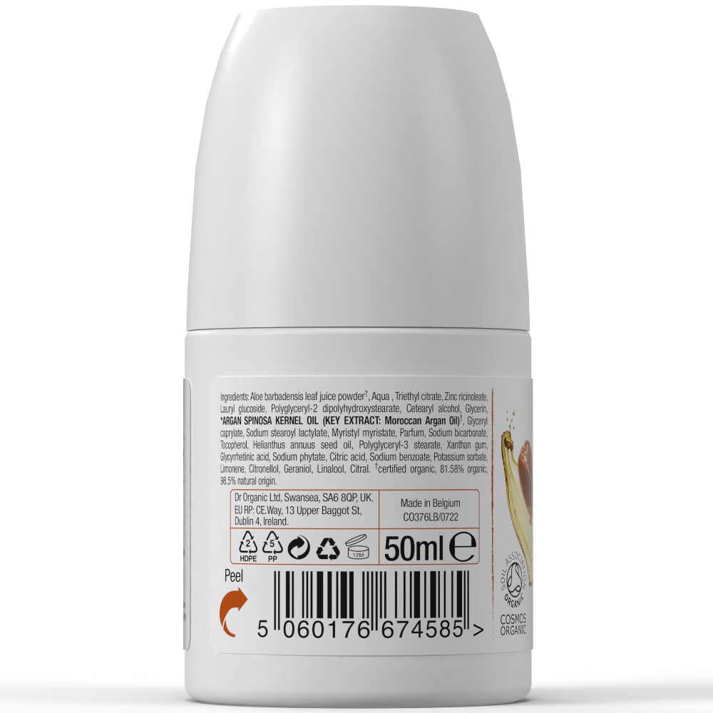 Dr. Organic Moroccan Argan Oil Deodorant 50ml