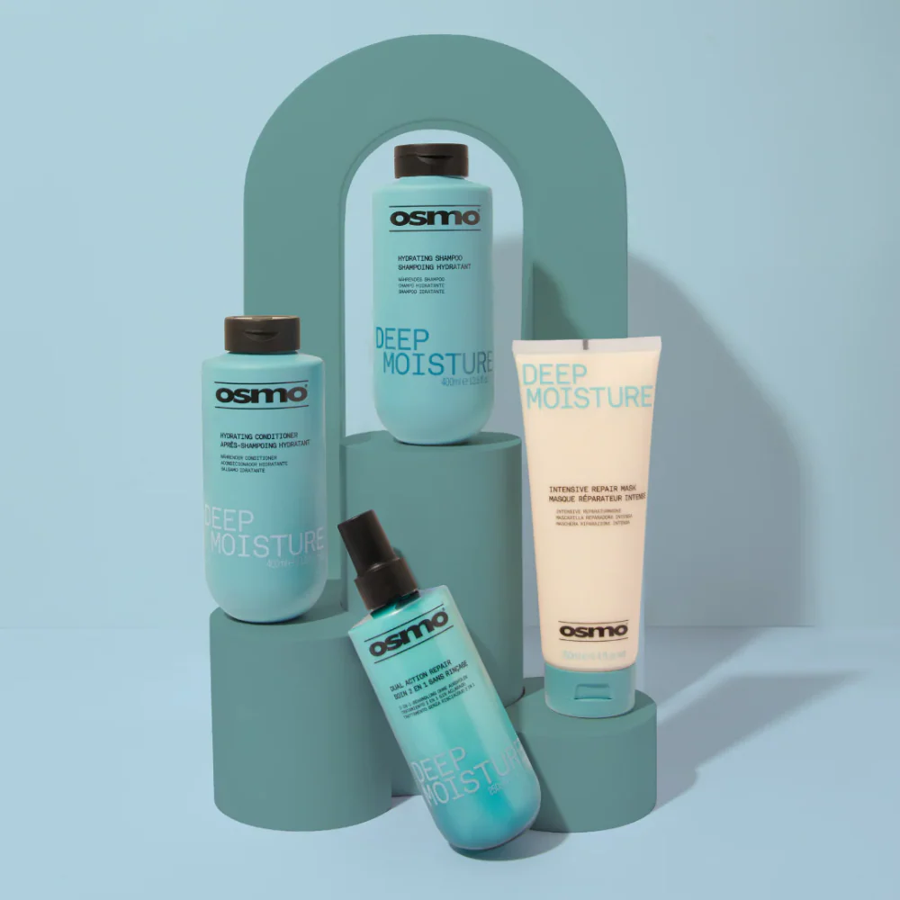 Osmo Deep Moisture Hydrating Shampoo & Conditioner Twin Pack (2 x 400ml)