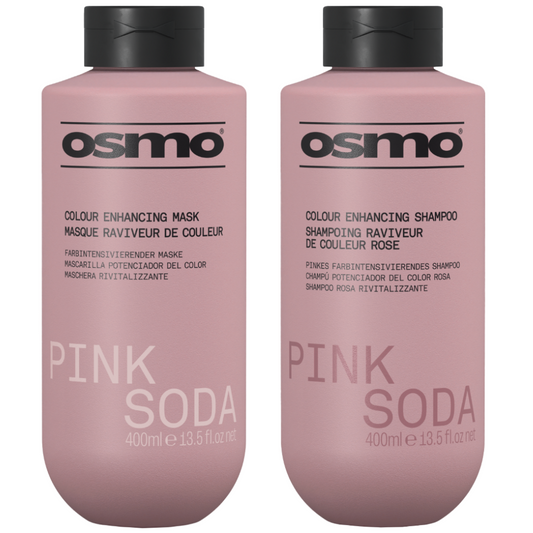 Osmo Pink Soda Colour Enhancing Shampoo & Mask Twin 2 x 400ml