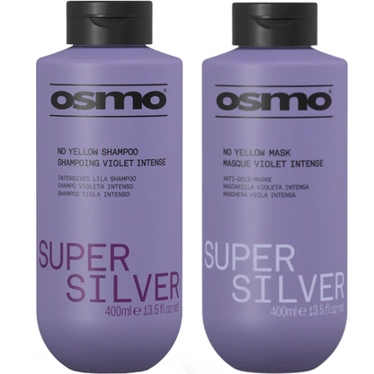Osmo Super Silver No Yellow Shampoo & Mask Twin 2 x 400ml