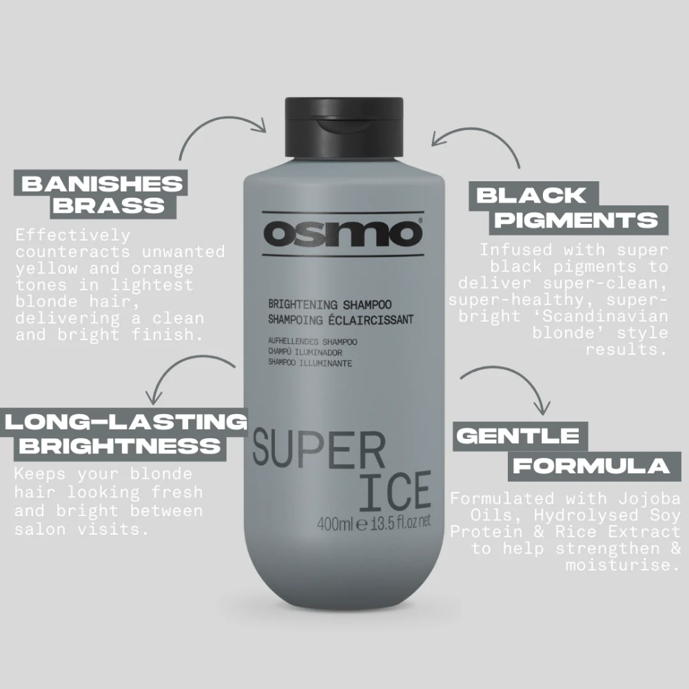 Osmo Super Ice Brightening Shampoo & Mask Twin 2 x 1000ml