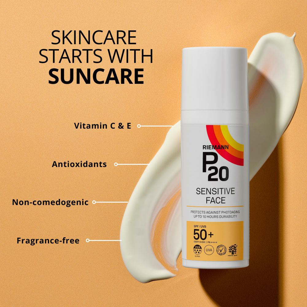 Riemann P20 Sensitive Skin Face Sun Cream SPF50+ 50g