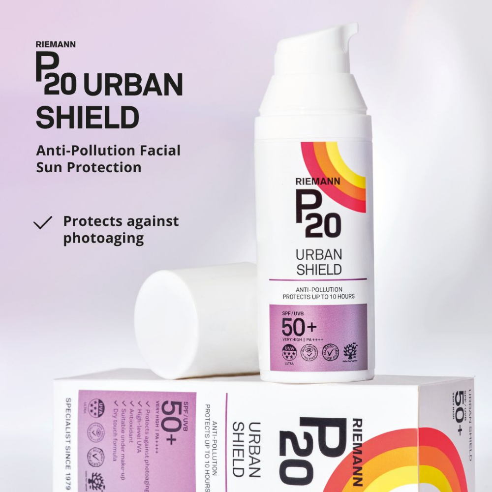 Riemann P20 Original Face Urban Shield Sun Cream SPF50+ 50g