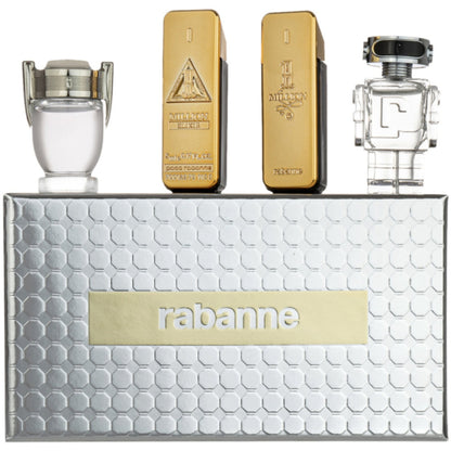 Paco Rabanne Men's Mini Fragrance Gift Set 4 x 5ml