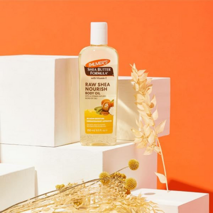 Palmer's Raw Shea Butter Nourish Vitamin Infused Body Oil 250ml