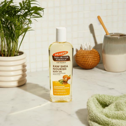Palmer's Raw Shea Butter Nourish Vitamin Infused Body Oil 250ml