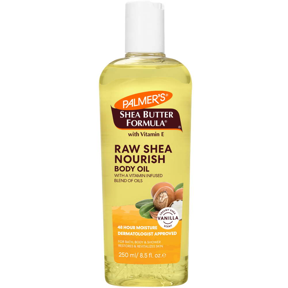 Palmer's Raw Shea Butter Nourish Vitamin Infused Body Oil 250ml