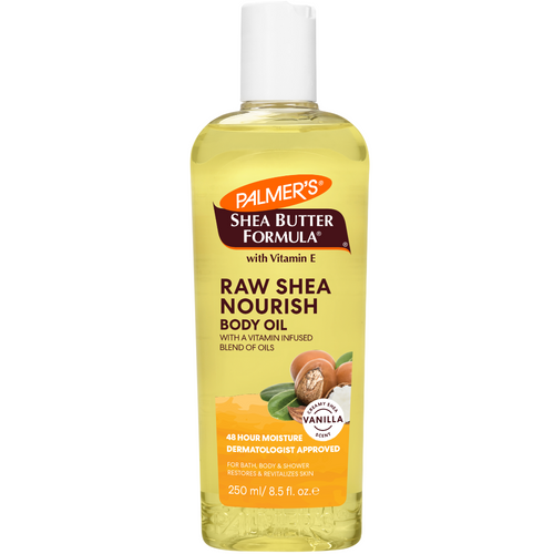 Palmer's Raw Shea Butter Nourish Vitamin Infused Body Oil 250ml