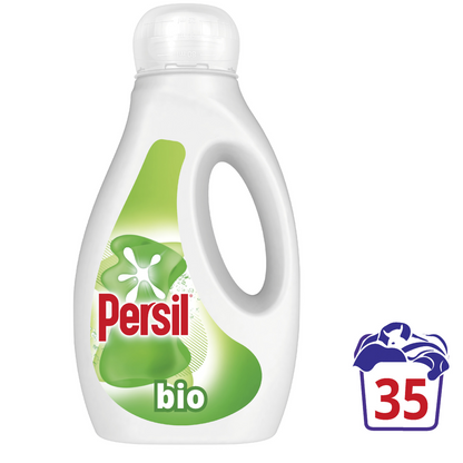Persil Bio Liquid Laundry Washing Detergent 35 Washes 945ml