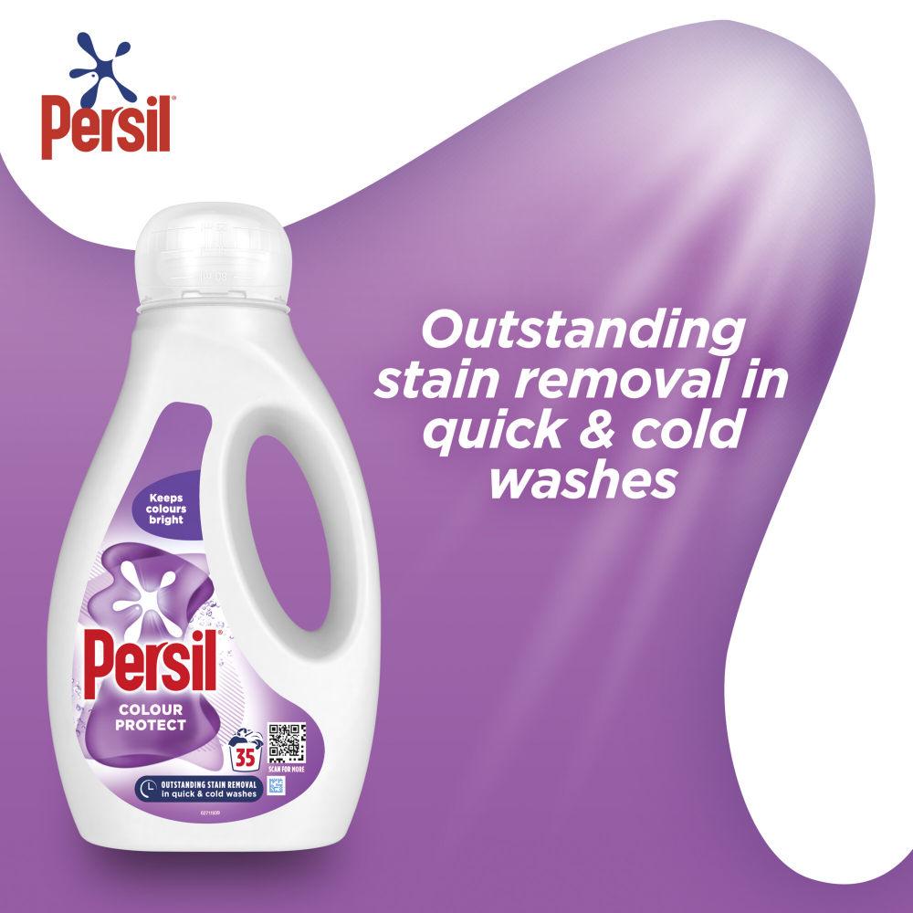 Persil Colour Protect Liquid Laundry Washing Detergent 35 Washes 945ml