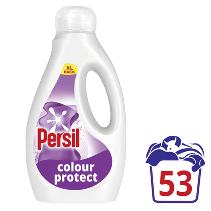 Persil Colour Protect Liquid Laundry Washing Detergent 53 Washes 1431ml