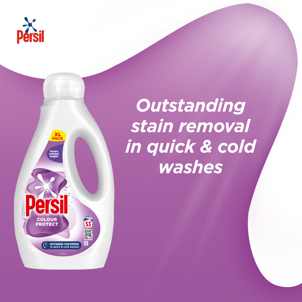 Persil Colour Protect Liquid Laundry Washing Detergent 53 Washes 1431ml