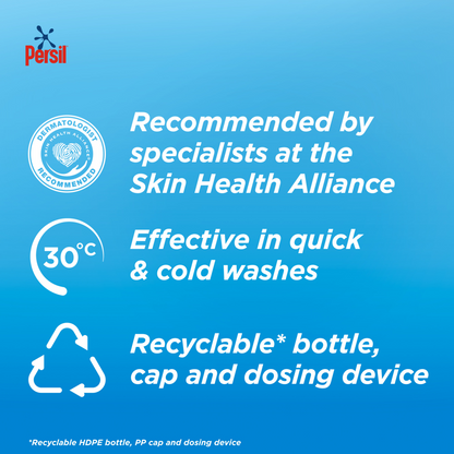 Persil Non-Bio Liquid Laundry Washing Detergent 53 Washes 1431ml