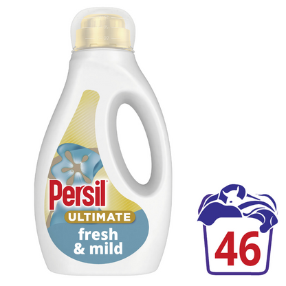 Persil Ultimate Fresh & Mild Non-Bio Liquid Laundry Washing Detergent 46 Washes 1242ml