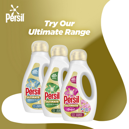 Persil Ultimate Fresh & Mild Non-Bio Liquid Laundry Washing Detergent 46 Washes 1242ml
