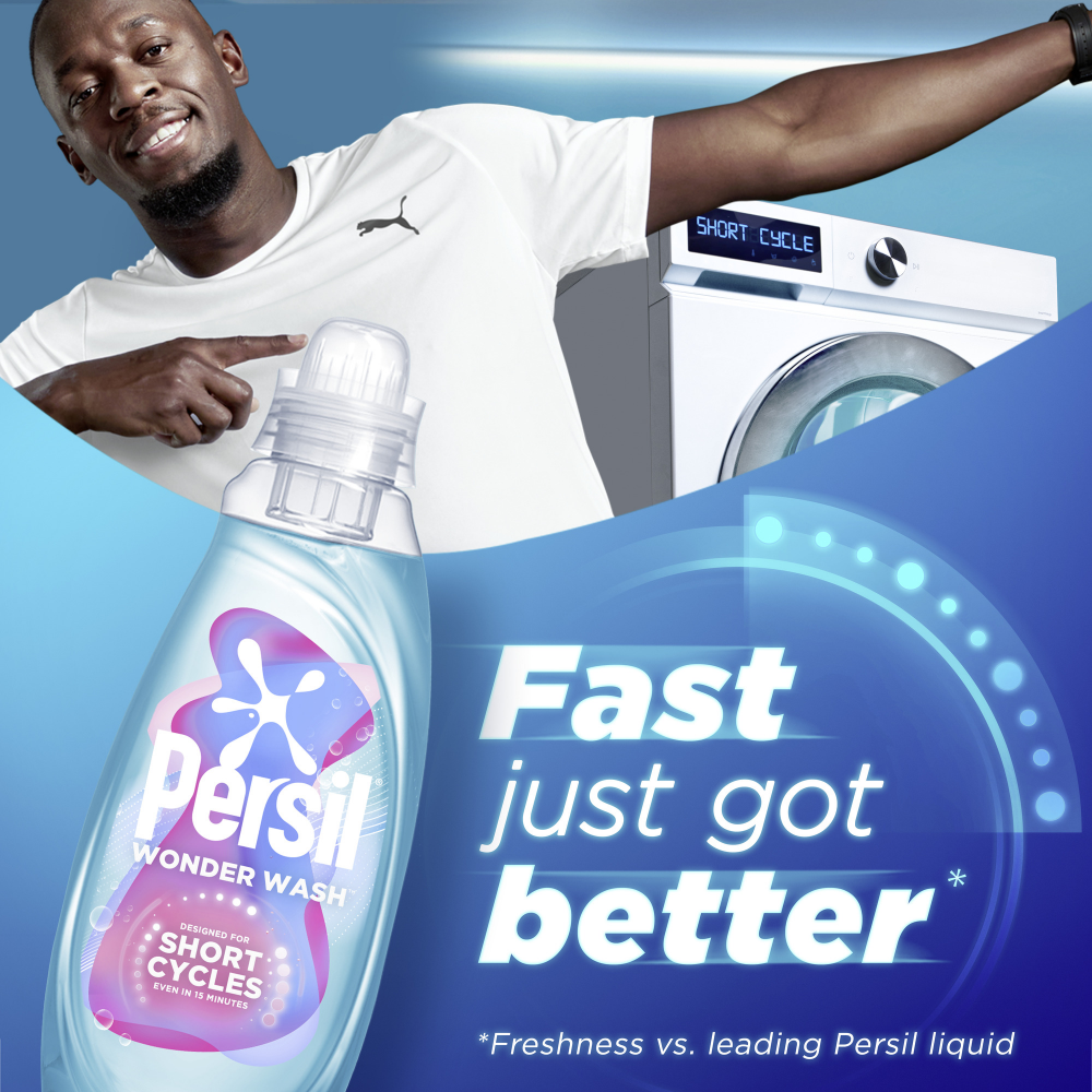 Persil Wonder Wash Pure Heaven Scent Sensitive Non-Bio Liquid Laundry Detergent 31 Washes 837ml