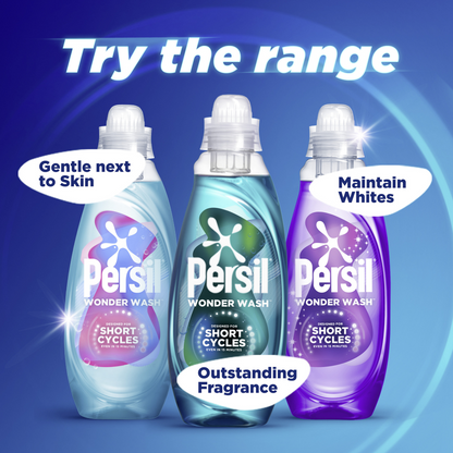 Persil Wonder Wash Pure Heaven Scent Sensitive Non-Bio Liquid Laundry Detergent 55 Washes 1485ml