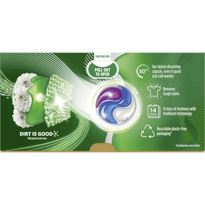 Persil Ultimate Active Clean Laundry Washing Detergent Capsules 24 Washes
