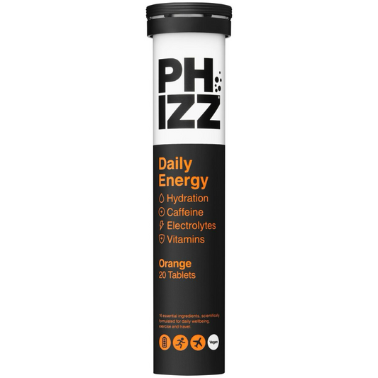 Phizz Daily Energy Orange Multivitamin Hydration Tablets 20 Tablets