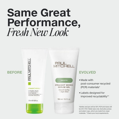 Paul Mitchell Straight Works Serum Gel 150ml