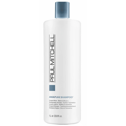 Paul Mitchell Original Wash Moisture Balance Awapuhi Shampoo & Classic Awaphui Conditioner Twin 2 x 1000ml