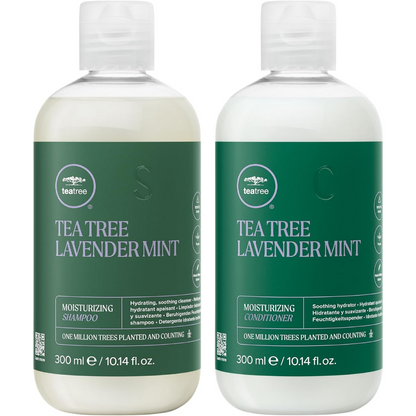 Paul Mitchell Tea Tree Lavender Mint Moisturising Shampoo & Conditioner Twin 2 x 300ml