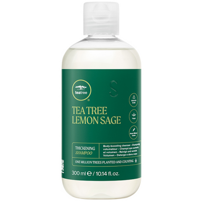 Paul Mitchell Tea Tree Lemon Sage Thickening Body Builder Shampoo & Conditioner Twin 2 x 300ml