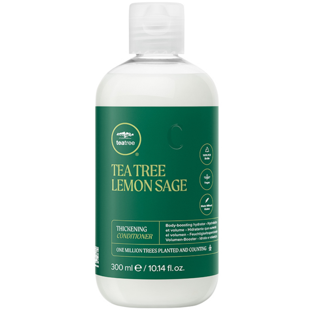 Paul Mitchell Tea Tree Lemon Sage Thickening Body Builder Shampoo & Conditioner Twin 2 x 300ml