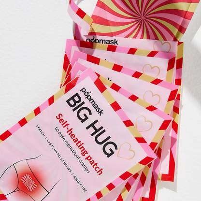 Popmask Big Hug Self-Heating Menstrual Pads Pack of 5